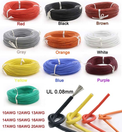 Cavo silicone flessibile - in,