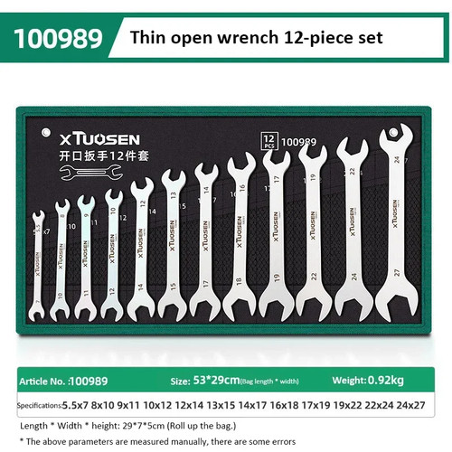 Set chiavi ultra - sottili, 6-27